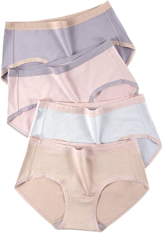 Women's Underwear Made of Cotton, with A Breathable and Super Elastic Fitting Triangle