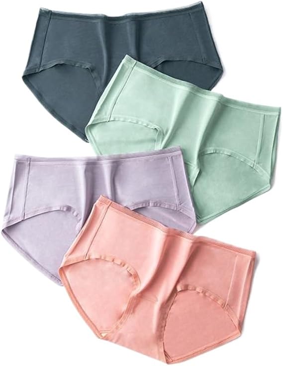 Women's Underwear Made of Cotton with Breathable Middle Waist